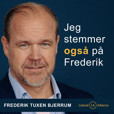 Jeg stemmer også på Frederik til KV25 og RV25